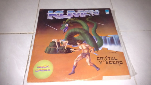 Lp Kuman Opera Rock Crystal Y Acero En Acetato,long Play