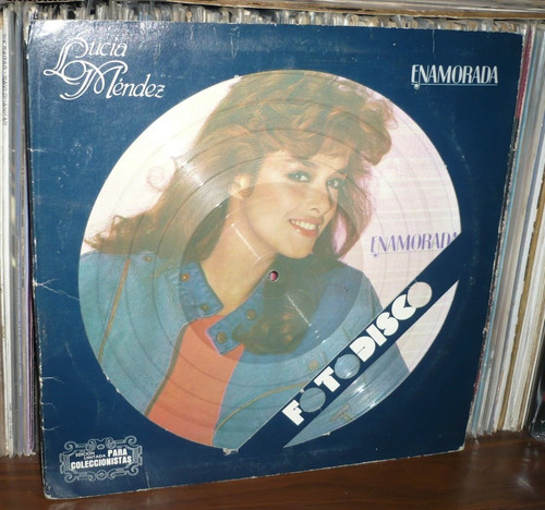 Lucia Mendez Lp Enamorada En Foto Disco