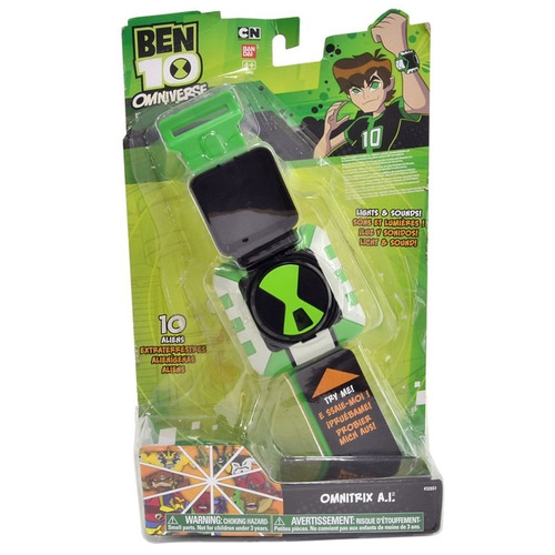 Relogio Omnitrix A. I. Ben 10 -  Bandai / Sunny