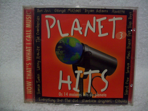 Cd Planet Hits 3- Bon Jovi, Pet Shop Boys, Shania Twain