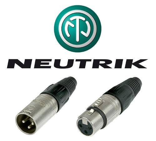 Kit 20 Conector Neutrik Xlr Macho/femea Nc3mxx Original 