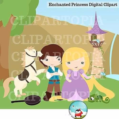 Kit Imprimible Enredados Rapunzel Imagenes Clipart