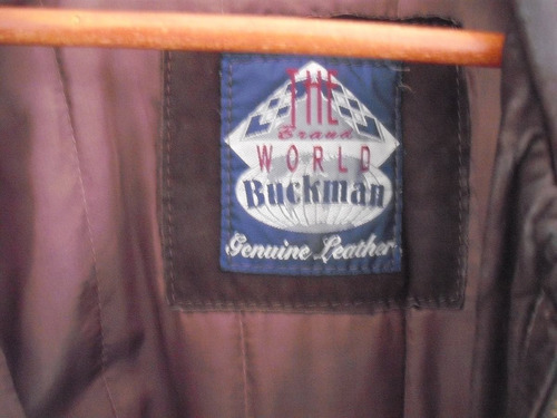 jaqueta de couro buckman