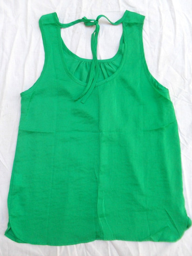Muscuolsa Sedosa Raso Verde Nueva Talle M