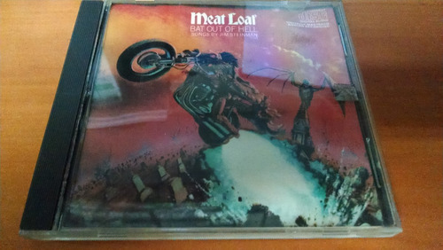 Meat Loaf, Bat Out Of Hell, Importado, Cd Album Del Año 1977