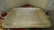 Comprar Juego Christofle Antiguo Copetin Plata Raro Impecable Miralo