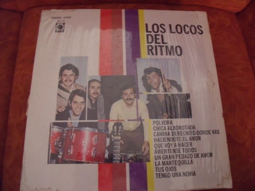 Lp Los Locos Del Ritmo, Seminuevo,