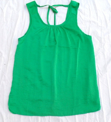 Muscuolsa Sedosa Raso Verde Nueva Talle M