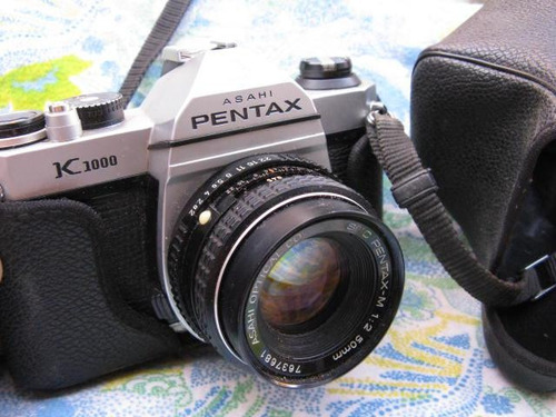 Mundo Vintage: Camara Pentax Reflex  K1000 Spotmatic Cam-re1