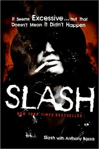 Libro Slash Autobiography - Guns N' Roses