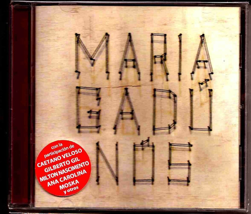 Maria Gadu - Nos  Cd Original Nuevo Sellado