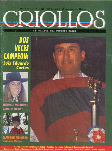 Criollos, Rodeo Chileno, La Revista De Los Corraleros, 55