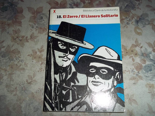 Biblioteca Clarin Historieta 18- El Zorro- Llanero Solitario