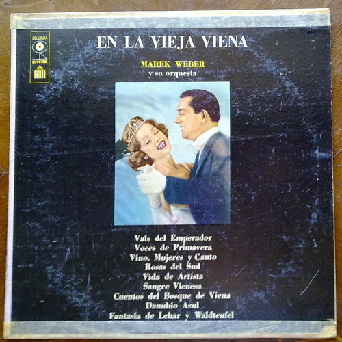 En La Vieja Viena Marek Weber Y Su Orquesta Vals Vinilo