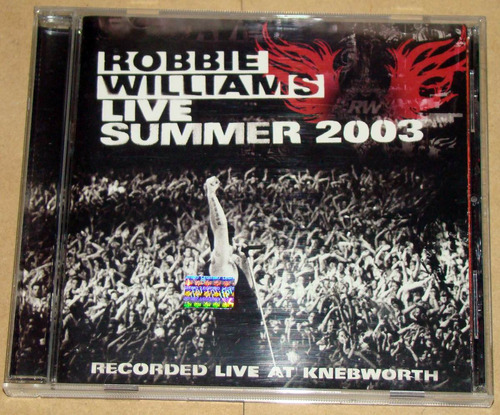 Robbie Williams Live Summer 2003 Cd Argentino / Kktus