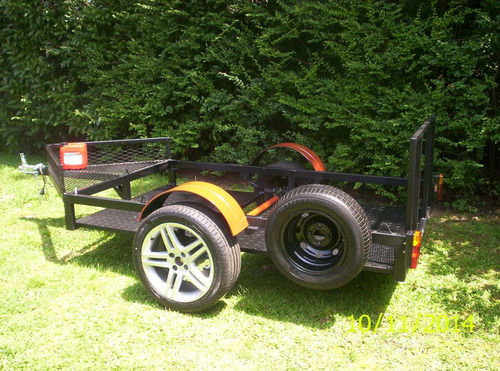 Trailer Para Cuatriciclo Cuatri Moto 1,24 X 2,25 Util