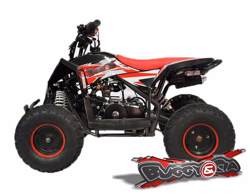 Quadriciclo 90cc 4 Tempos Preto/vermelho