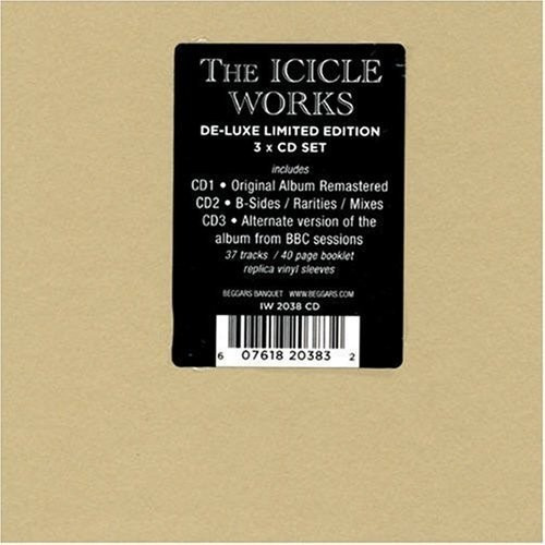 Cd Original The Icicle Works Deluxe Limited Edition Booklet