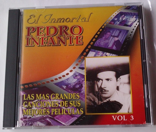 Pedro Infante Canciones De Sus Mejores Peliculas Cd Vol 3