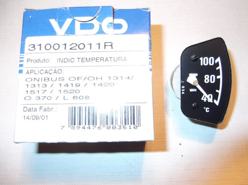Instrumento De Temperatura Mercedes Benz 608-370-1518 Orig.