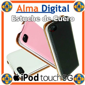 Estuche Cuero iPhone 5 5s iPod Touch 5g Forro Protector
