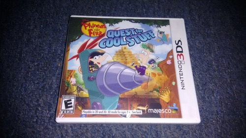 Phineas And Ferb Quest For Cool Completo Para Nintendo 3ds
