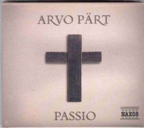 Arvo Part - Passio - Cd Original Nuevo Sellado