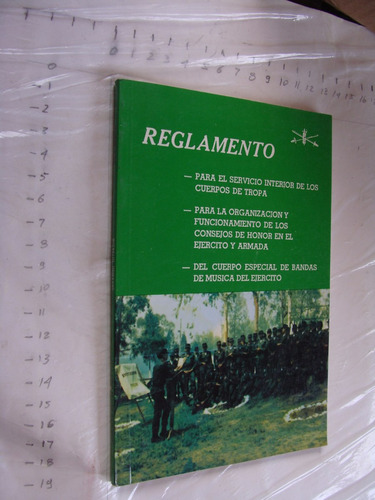 Libro Reglamento Para El Servicio Interior De Los Cuerpos De