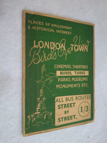 London Town. Birds Eye View ( Mapa, En Inglés)