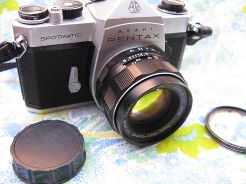 Mundo Vintage: Camara Pentax Spotmatic Sp Reflex Cam-re1