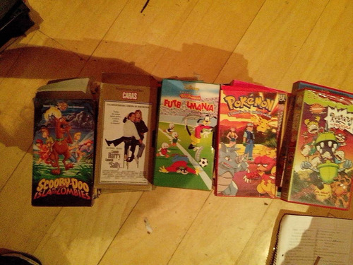 Lote De Películas Infantiles En Vhs Originales