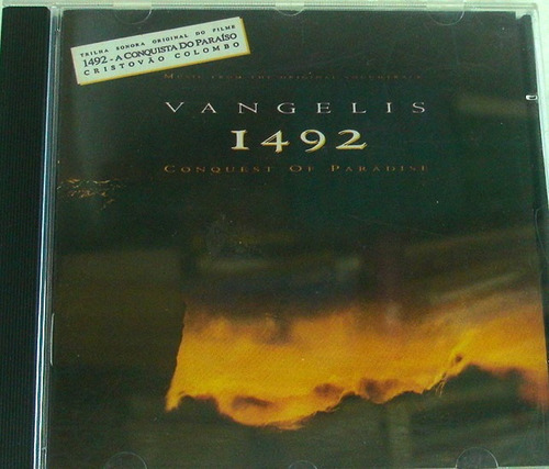 Cd - Vangelis 1942 Conquest Of Paradise