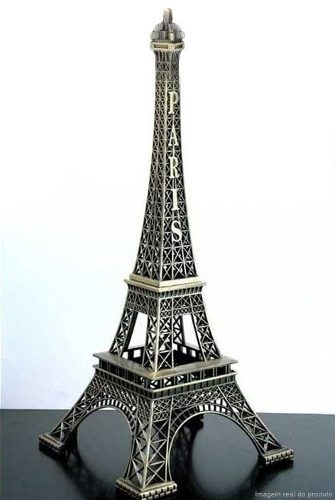 Torre Eiffel Miniatura - 25cm Linda