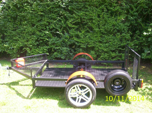 Trailer Para Cuatriciclo Cuatri Moto 1,24 X 2,25 Util