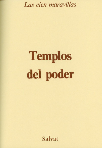 Templos Del Poder - Salvat