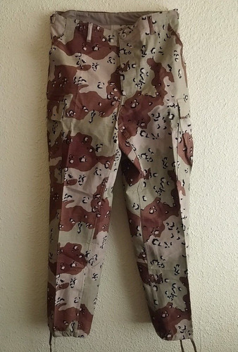 Pantalón Camuflado Us Army Desierto Chocolate Chip Talla-sml