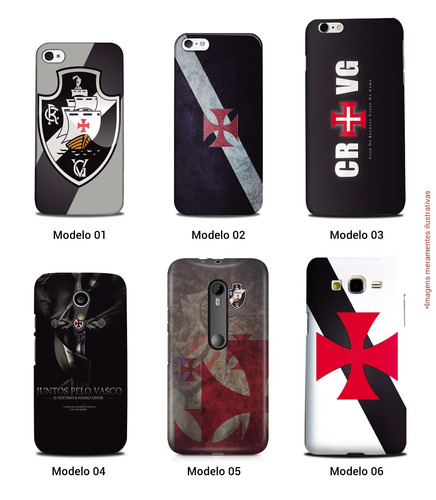 Case Capa Capinha 3d Vasco iPhone Moto Galaxy