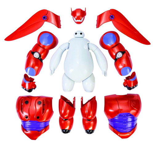 Baymax Trasformable Big Hero 6 Grandes Heroes Importado Orig