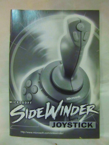 Manual Microsoft Sidewinder Joystick