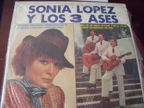 Lp Sonia Lopez Y Los Tres Ases, Ofrenda (Usado)