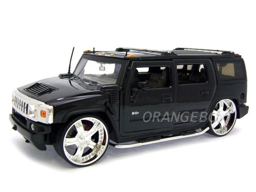 Hummer H2 Jada Toys 1:24 90403-preto