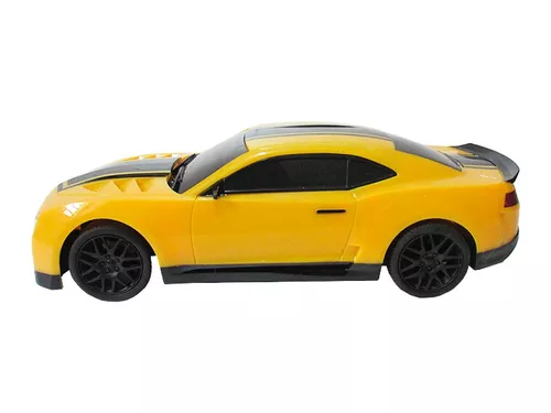 Carro de controle remoto camaro bumblebee 1 18 cks