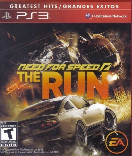 Need For Speed The Run Greatest Hits - Ps3 - Mídia Física