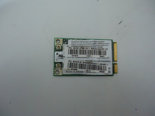 Placa Wireless Pci Notebook Cce Info One Black