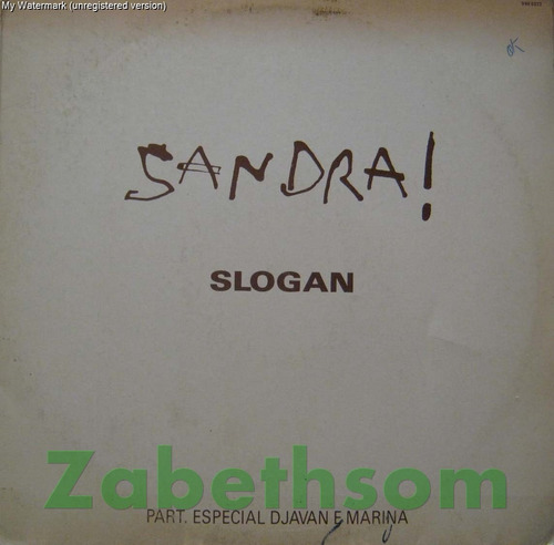 Sandra De Sá - Slogan Lp Mix / Djavan Marina Lima - Rca 1990