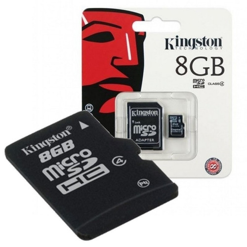 Memoria Microsd Sd 8gb Kingston Para Tel Celular Camara Pc
