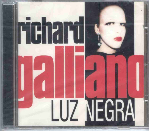 Imagen 1 de 4 de Richard Galliano - Luz Negra ( Importado)