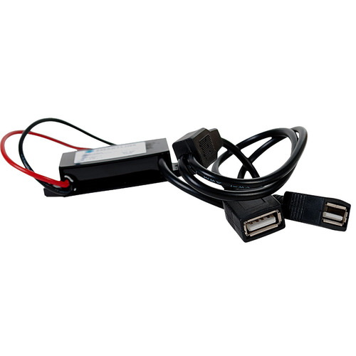 Convertidor De Voltaje 12v A 5v Usb 3a