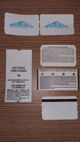 Imagen 4 de 5 de Ticket Estacionamiento , Rollos Estacionamiento