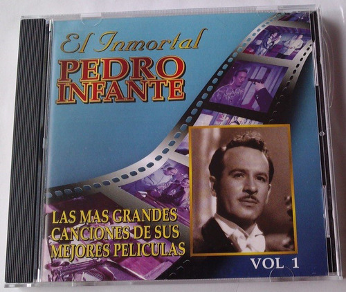 Pedro Infante Canciones De Sus Mejores Peliculas Cd Vol 1